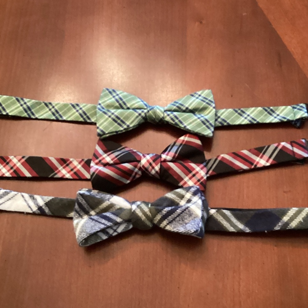 Plaid Bow Ties for men
